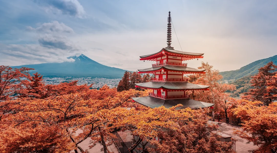 Beautiful landscape showing culture and temple